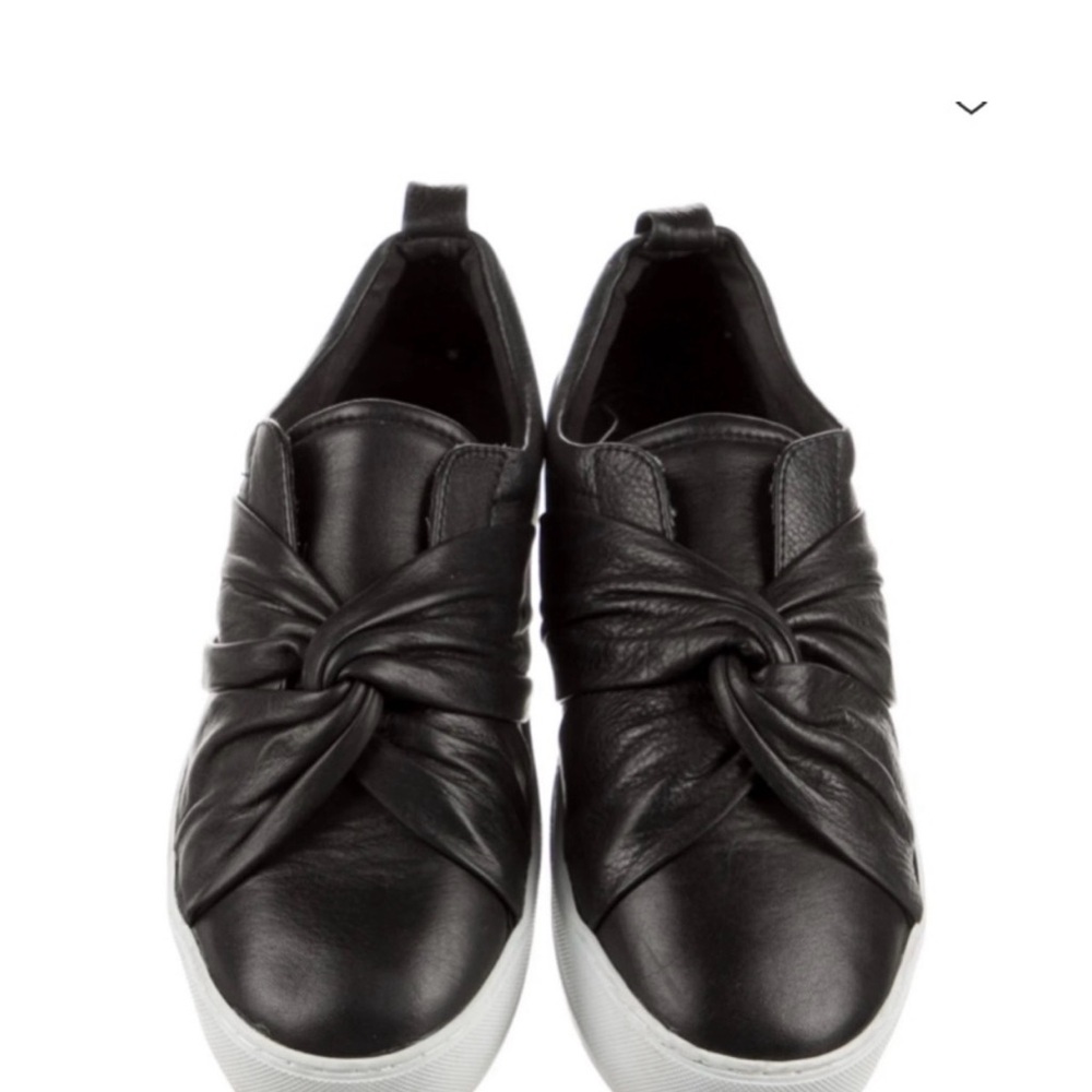 REBECCA MINKOFF Nicole Platform Sneakers- Black
